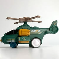 Инертен сблъсък деформация Хеликоптер се превърна в робот самолет такси за такси за момчешка играчка играчка подарък за рожден ден