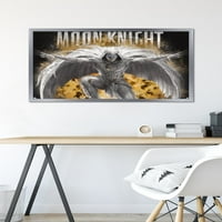 Marvel Moon Knight - Плакат за стенна на експлозия, 22.375 34 FRAMED