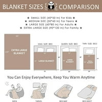 Nosbei Сладки аксололи хвърлете одеяло - Супер меко одеяло от фланели за подаръци, плюшено леко размито уютно одеяло за диван диван през целия сезон xs 40 x30 за домашни любимци
