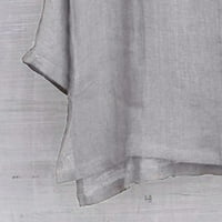 Ризи за мъже кратка дишаща горна риза удобен солиден цвят дълъг ръкав мода разхлабена небрежна тениска от шия блуза блуза