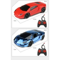Симулация на дистанционно управление Модел на автомобил Електрически двупосочен 4-посочен RC Sports Car играчка играчка за момчета момичета рожден ден подаръци