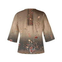 Awdenio дамски върхове с дълъг ръкав просвет есен дребен моден моден V-образно деколте тепи ръкав тениска с блуза суичър