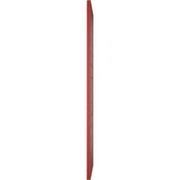 Екена Милуърк 18 в 49 з вярно Фит ПВЦ хоризонтална ламела модерен стил фиксирани монтажни щори, огън червено