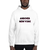 Двуонусен суичър за пуловер на качулката на Andover New York от неопределени подаръци