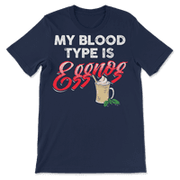Коледна риза Моята кръвна група е Eggnog