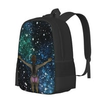Дужше лека раница, пътуване на открито туристическа чанта Училищен чанта за книги ежедневни дневни космически звезди щампи раници за жени мъже