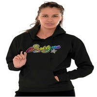 POP BROOKLYNN SUNSHINE Star Hoodie Sweatshirt Women Brisco Brands s