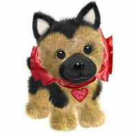 Първи & основен куче Плюш Ден на Свети Валентин немска овчарка пълнени животни