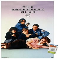 Клубът за закуска - един лист стенен плакат с бутални щифтове, 22.375 34