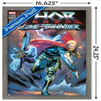 Marvel Thor: Love and Thunder - Thor Comic Wall Poster, 14.725 22.375 рамка