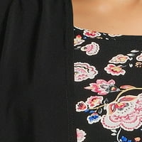 Рейчъл Рейчъл Дамски комплект ръкав рокля жилетка