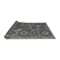 Ahgly Company Indoor Rectangle Southwestern Grey Country Area Rugs, 3 '5'