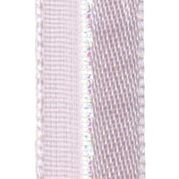 Ефрей панделка, ЛТ розова тясна сатенена и ефирна опалесценция Полиестерна панделка, крачета