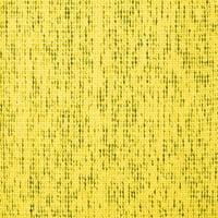 Ahgly Company Machine Pashable Indoor Square Solid Yellow Modern Area Cugs, 5 'квадрат