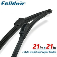 Feildoo & Backecatement Windshield Liper Blades, подходящи за Nissan NV Premium Summer Winterless Безплат (пакет от 2, 21 +21
