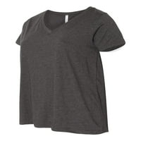 MMF - тениска с V -образно деколте за жени, до размери - яжте баскетбол за сън